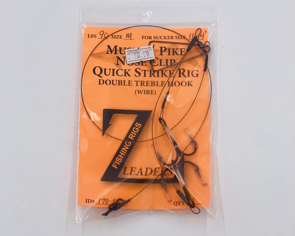 Z Leaders | Musky Sucker Rigs - Taps and Tackle Co.