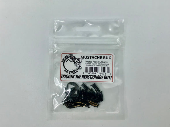 Big Mouth Bait & Tackle Plastics|Mustache Bug(10 pk)