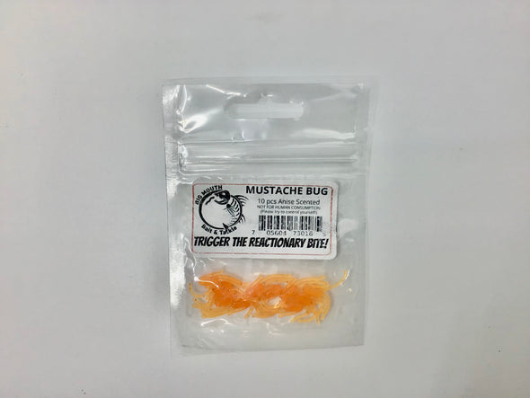 Big Mouth Bait & Tackle Plastics|Mustache Bug(10 pk)