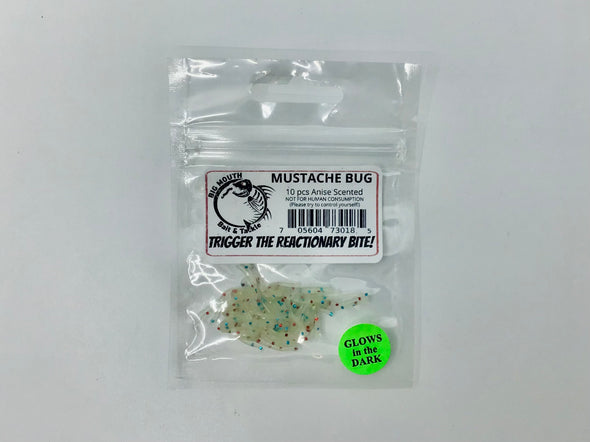 Big Mouth Bait & Tackle Plastics|Mustache Bug(10 pk)