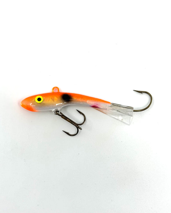 Moonshine Lures Shiver Minnow Holographic Stinas Crush; 2 1/4 in.