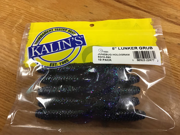 Kalins Lunker grub 5”