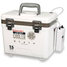 Engel Coolers | Live bait Drybox/Cooler with aerator.