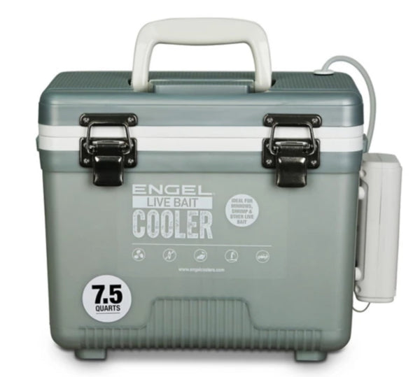 Engel Coolers | Live bait Drybox/Cooler with aerator.