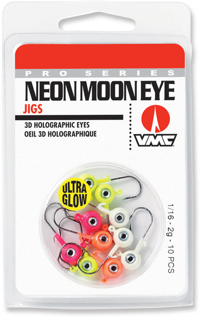 VMC| Neon Jig 1/8oz Assorted Glow(10pk)