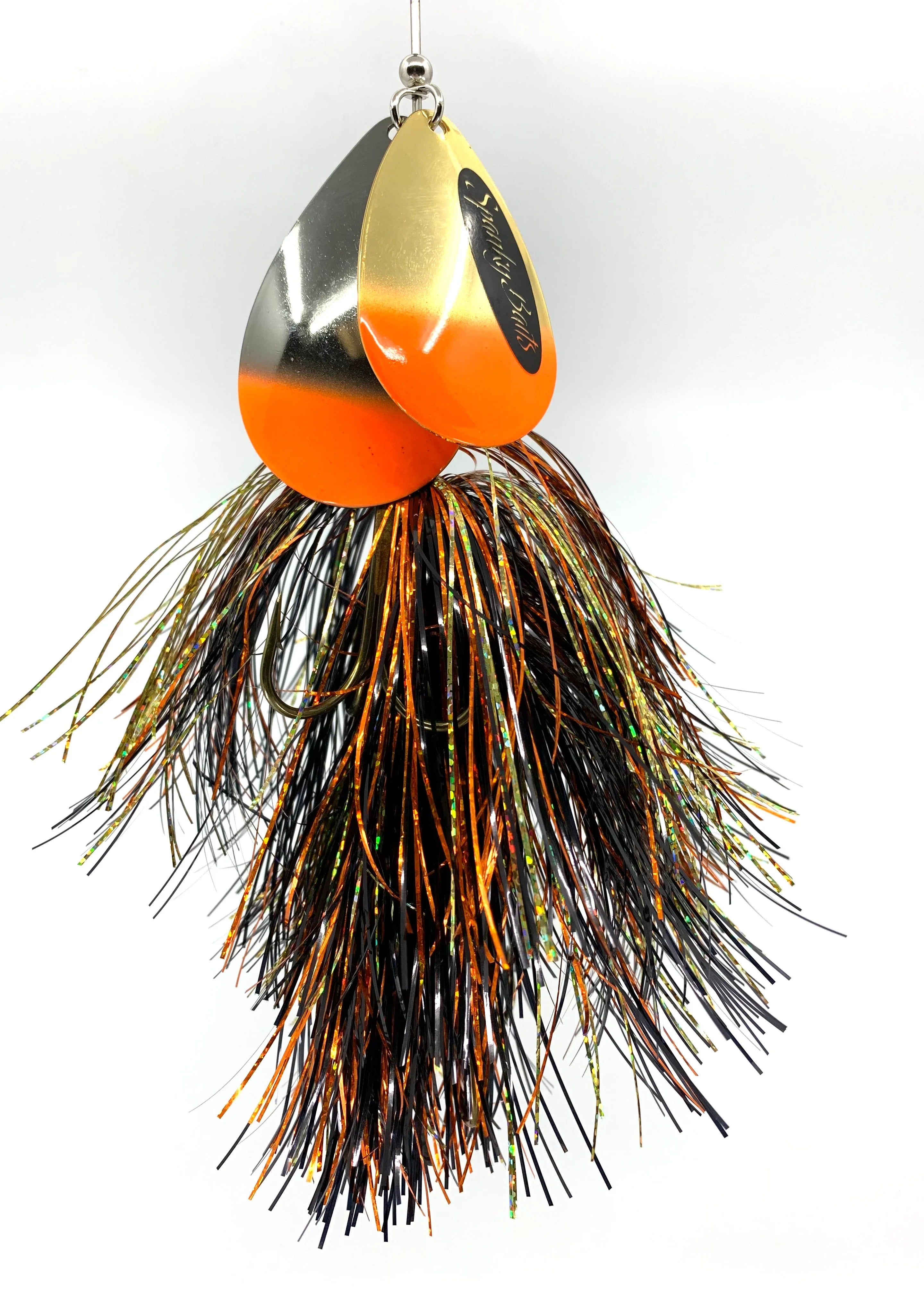 【新品】spicygem meteorite bowl F2 brass Spanky Baits Fireball #10 Bucktail – Musky Shop