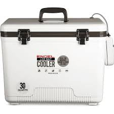 Engel Coolers | Live bait Drybox/Cooler with aerator.