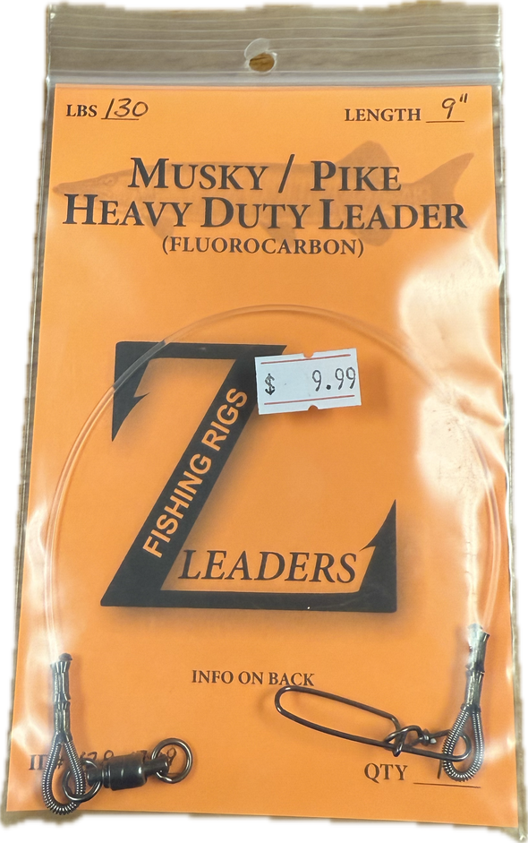 Z-leaders | Fluorocarbon Musky Leader