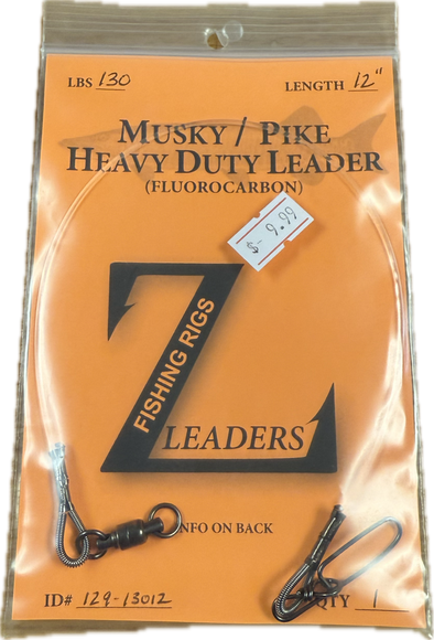 Z-leaders | Fluorocarbon Musky Leader