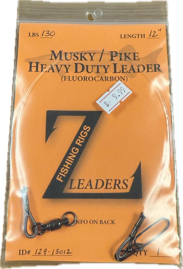 Z-leaders | Fluorocarbon Musky Leader