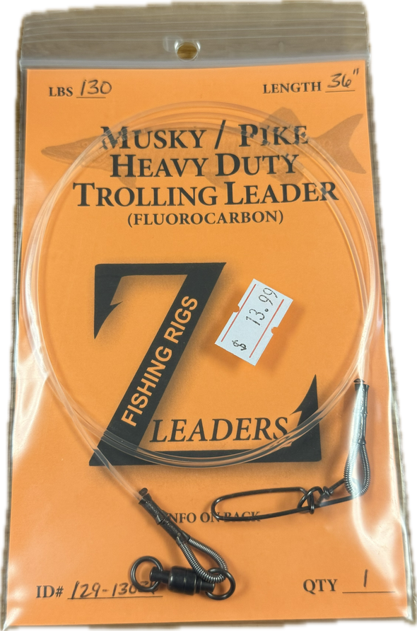 Z-leaders | Fluorocarbon Musky Leader