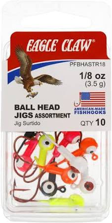 Eagle Claw Ball Head Jigs