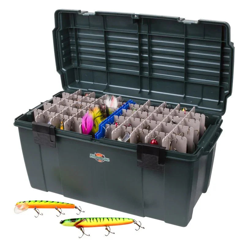 already stocked tackle box Plano 3700 Deep StowAway For anglers Fishing Tackle Boxes - Lakewood