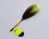 Shitruese This is the Marvin Bucktail version of the fluted #7 bladed bait from Pandemonium Tackle. This bait is built with the same Roswell flexible wire that has made their leaders popular. The non kink wire allows the lure to withstand the punishment of many musky catches. This bait can take the abuse of multiple big musky!
