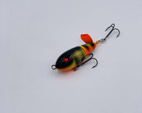 Black PerchNEW to 2019, Lake X Lures brings you the Lil' Bastard. This is the smallest of the Lake X Lures and baby brother to the Fat Bastard, The Lil' Bastard might be the small, but it delivers a loud plop with big results. It might be small but this top water packs a hard punch and will catch ANYTHING that swims in freshwate