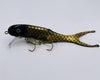 Golden sucker The Shallow Invader is a hybrid crank bait from Musky Innovations. The front half is hard plastic and the back half is a soft plastic replaceable tail. This construction gives the Shallow Invader a very unique swimming action unlike any other crank bait on the market. Baits sizes can be cast or trolled. 