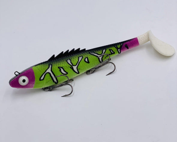 Chaos Color Taps and Tackle Co is proud to partner with Renegade Outdoor Innovations to bring you completely CUSTOM Posseidon 10's. Each bait is perfectly matched to baitfish and smaller game fish to completely fool big prey! 