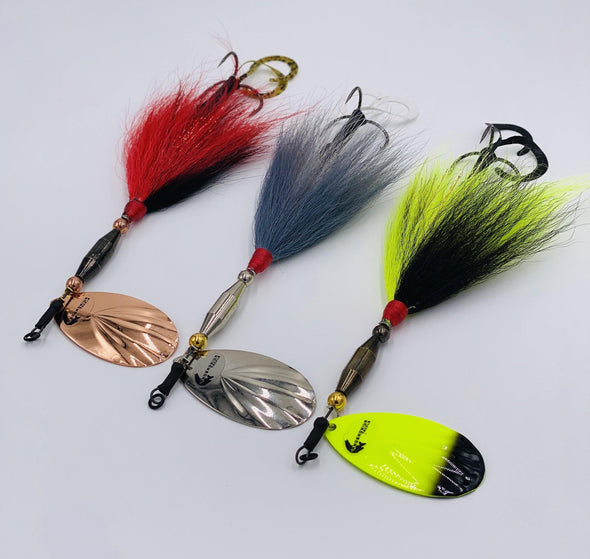 Marvin 8 bucktails from Taps and Tackle Co