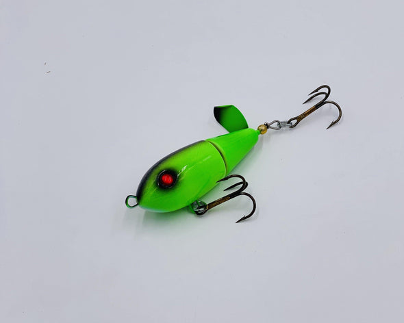 Lime LoonNEW to 2019, Lake X Lures brings you the Lil' Bastard. This is the smallest of the Lake X Lures and baby brother to the Fat Bastard, The Lil' Bastard might be the small, but it delivers a loud plop with big results. It might be small but this top water packs a hard punch and will catch ANYTHING that swims in freshwate