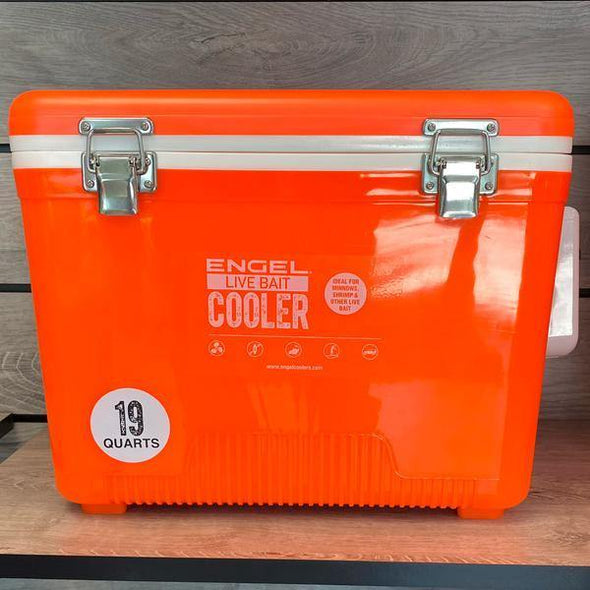 Engel Coolers | High-Vis Drybox/Coolers with aerator - Taps and Tackle Co.
