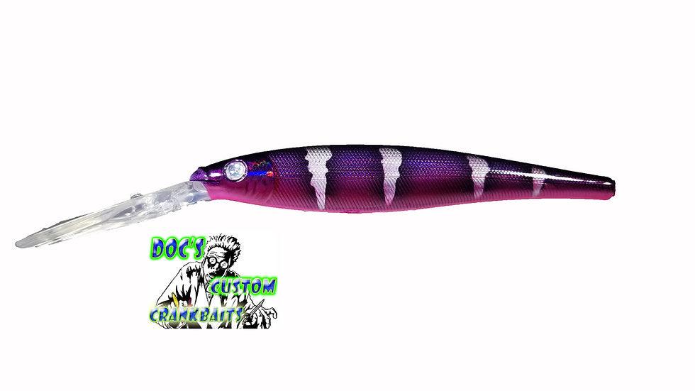 Berkley Purple Contagion Flicker Minnow Pro-Pack Crankbait - 3 Pack | Size: 11 cm | by Fleet Farm