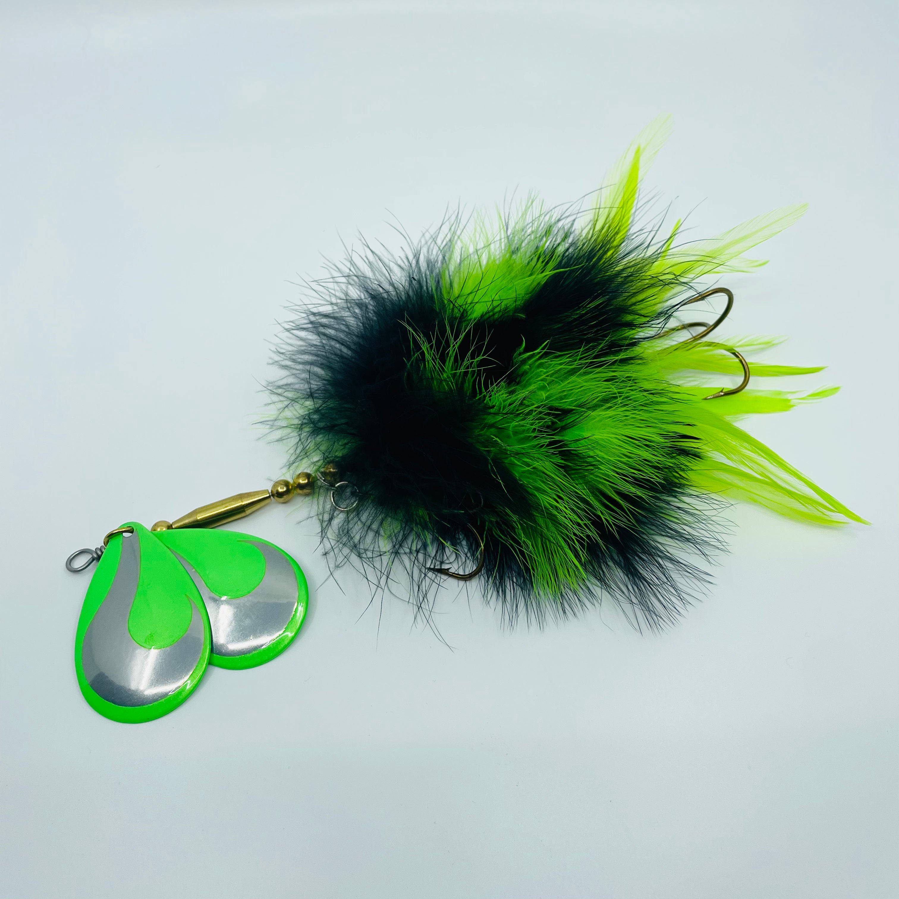 agitator fishing lure Eye Catcher Lures the Trokar round bend treble hook will penetrate easily and hold that fish all the way to the net Croaker Lures The Agitator Timber
