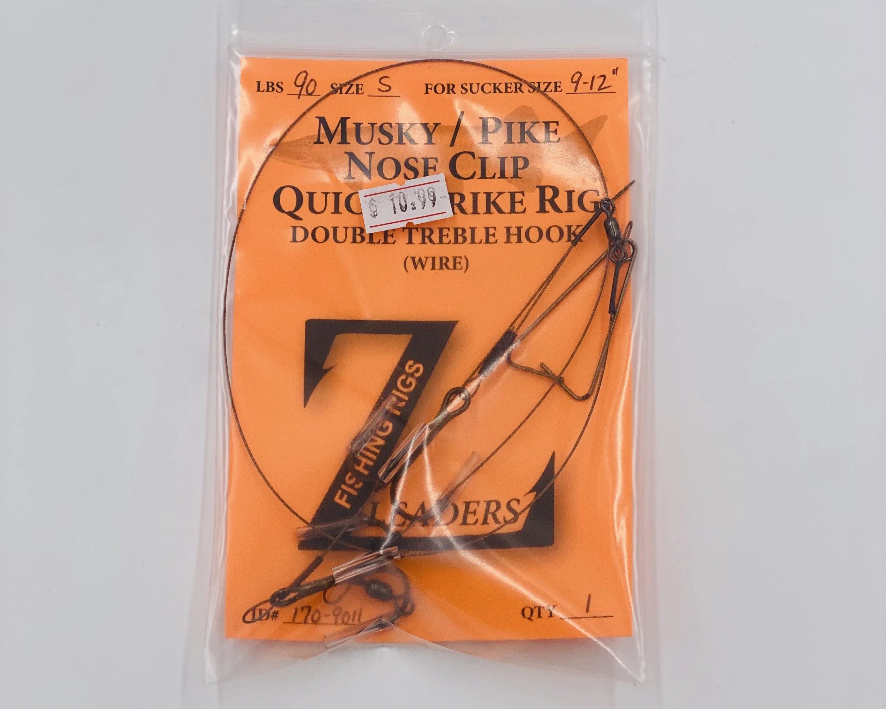 Z Leaders | Musky Sucker Rigs Double Hook – Taps and Tackle Co.