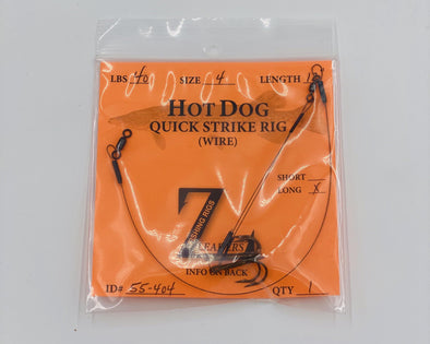Z-Leaders | Hot-Dog Quick Strike Rig - Taps and Tackle Co.