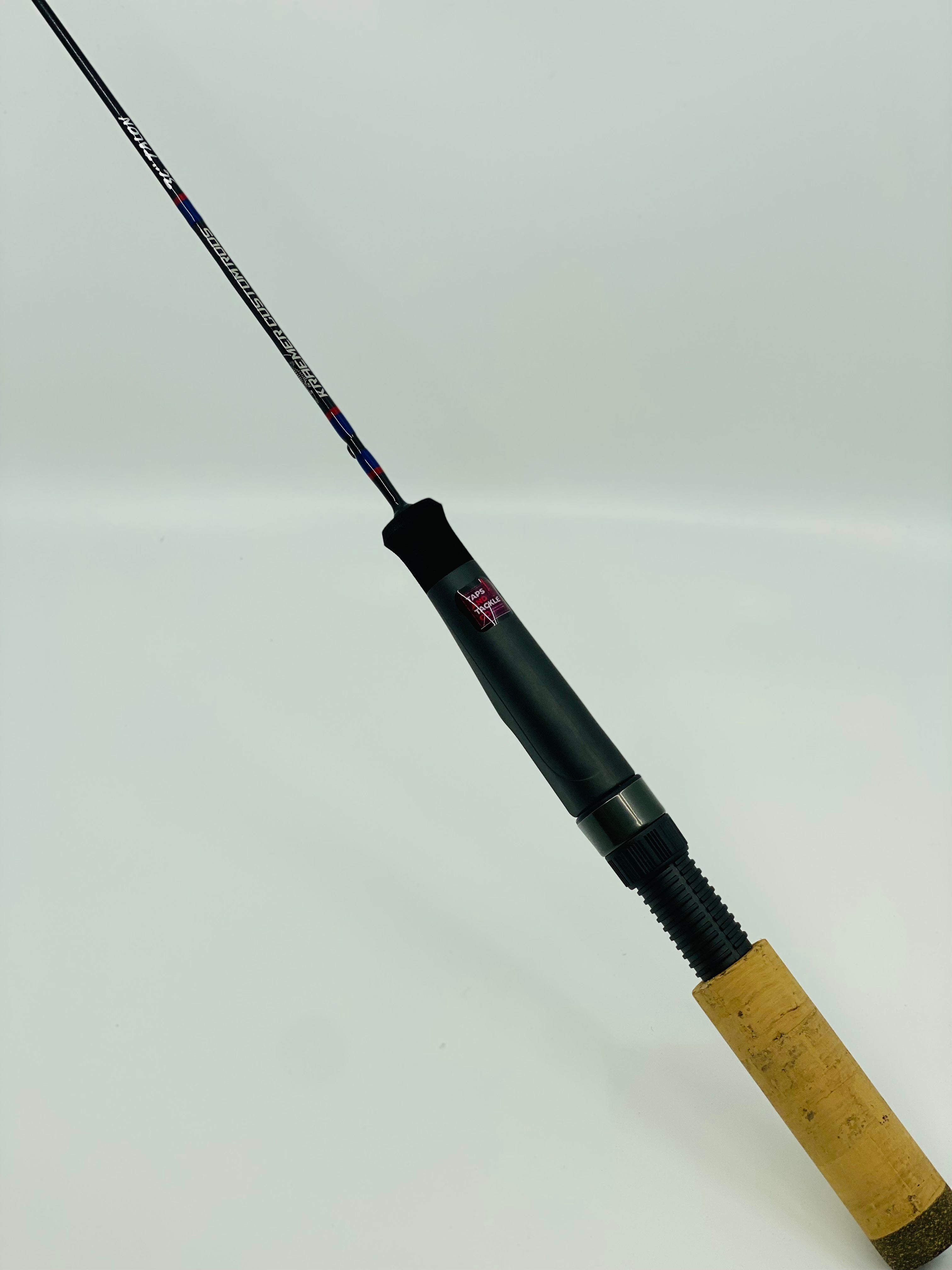custom walleye ice fishing rods Long Medium Fast Rod KADE Outdoors Custom available in 3 actions for whatever youre fishing for Custom Ice Fishing Rods