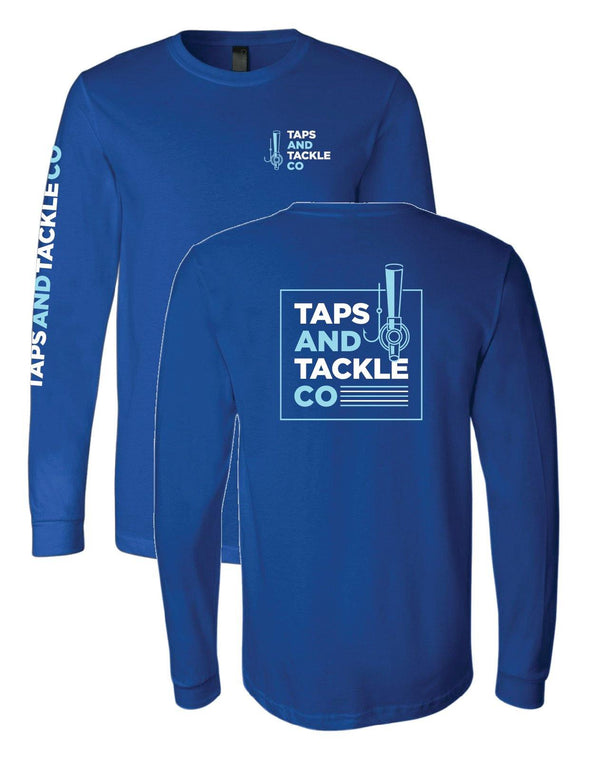 Long Sleeve Tee w/ arm writing - Taps and Tackle Co.