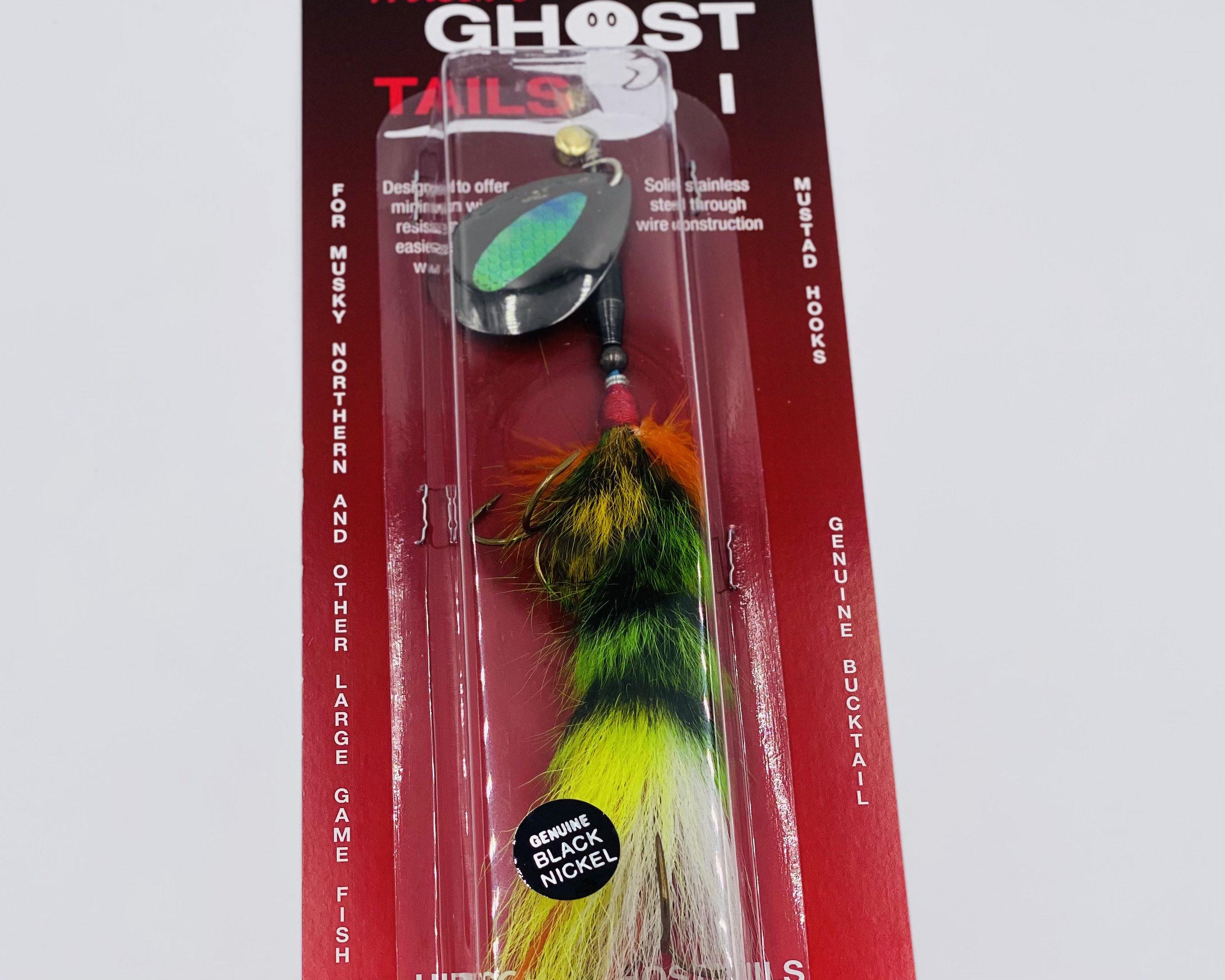 Ghost Custom Baits .875 Inch Crazy Legs - High-Performance Ice Fishing Soft  Bait